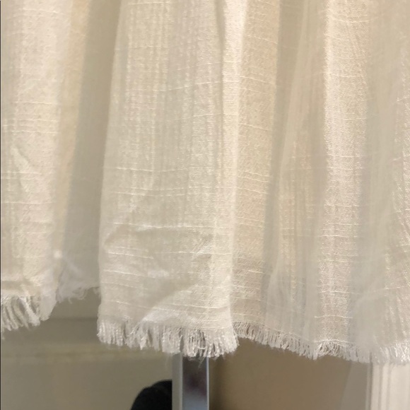 BOHO WHITE LACE & POM POM DRESS - Picture 8 of 9